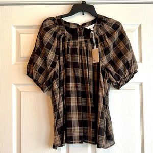 LC Lauren Conrad Black and Brown top